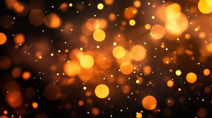 Wall Mural - gold bobokeh background. defocused bokeh background