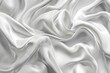 © upnowgraphics - Abstract Draped White Fabric with Smooth, Flowing Curves