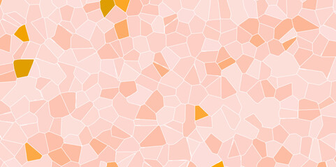 Poster - Abstract colorful broken stained glass background design with color line. geometric polygonal background with different figures. low poly crystal mosaic background. triangle background pattern shape.