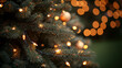 © mattegg - Christmas Tree with Twinkling Lights - Festive Holiday Decor