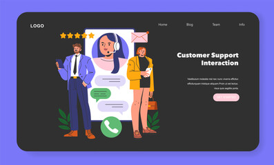 Poster - cyber monday. flat vector illustration