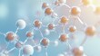 © Kanisorn - Phytochemicals depicted as abstract molecular forms in soft neutrals, creating a captivating 3D visual experience.