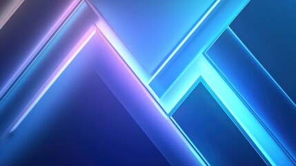 Poster - Abstract Neon Lights Design