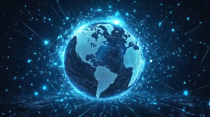 Poster - Digital Globe Connected World