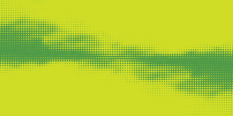 Wall Mural - dots halftone green color pattern gradient texture with technology digital background. dots pop art 