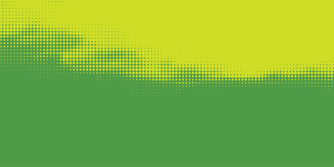 Wall Mural - dots halftone green color pattern gradient texture with technology digital background. dots pop art 