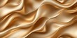 © Chen - Luxurious Golden Silk Fabric with Elegant Wavy Texture, Shimmering Metallic Surface Background for Luxury Concepts