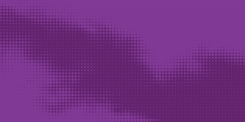 Wall Mural - abstract dots halftone purple color gradient pattern texture background eps 10