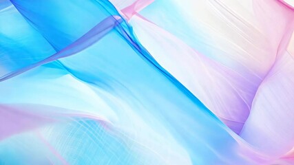 Poster - A soft blend of pastel colors creating an ethereal atmosphere with flowing patterns and delicate textures.
