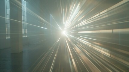 Illuminating Focus: Rays of Light Radiating from a Central Origin
