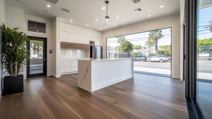 Poster - Modern Interior Design Showroom with Sleek Features