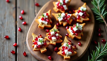 Sticker -  Delicious holiday appetizers ready to be savored