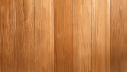 Wall Mural - Beautiful brown wooden planks showcasing its natural texture and grain.