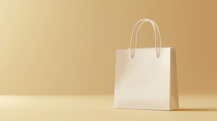 Poster - Minimalist Blank Craft Package Mockup Design