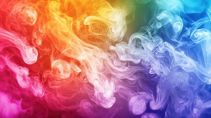Poster - Colorful Abstract Fusion for Mobile Backgrounds