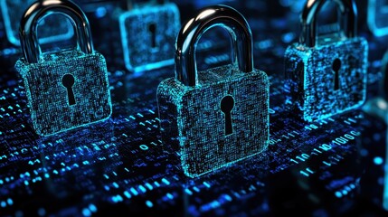 Poster - Cybersecurity and Data Protection Concept
