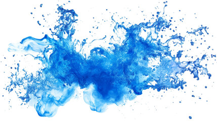 Poster - Blue Electric Energy Burst