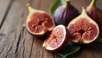 Sticker -  Deliciously fresh pomegranate slices ready to be savored