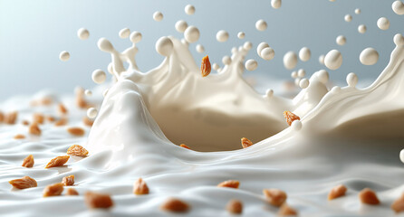 Milk splash art