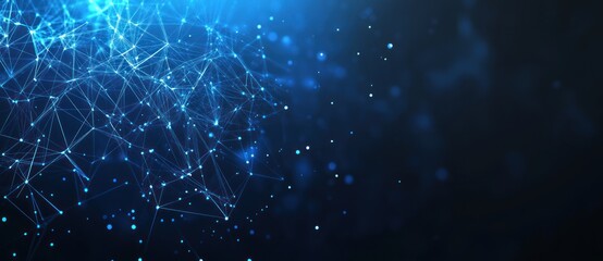 Poster - Abstract Network Design with Blue and White Light