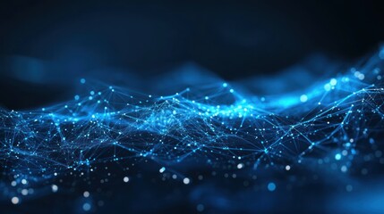 Poster - Abstract Digital Network