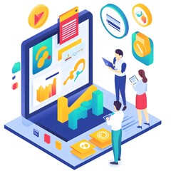 Poster - Data Analysis Team Collaboration  Business Analytics  Data Visualization   Business Intelligence  Data Science