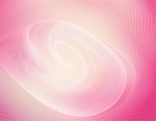 Wall Mural - the gentle spiral of pastel pink creates a serene and calming atmosphere