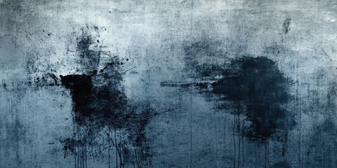 Poster - Dark Abstract Texture with Elegant Grunge Effect