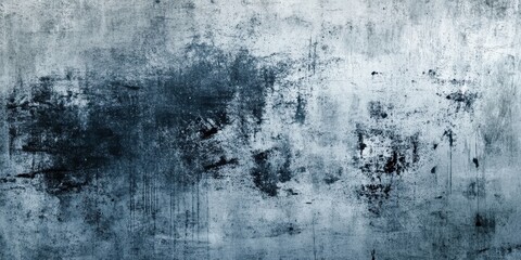 Poster - Textured Blue and Gray Abstract Background