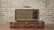 © meOtto - Vintage Radio on Suitcase