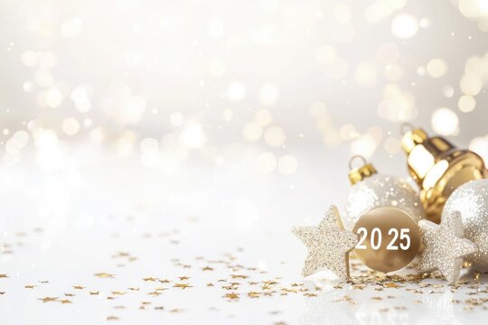 Future horizon: 2025 year, new possibilities and challenges, the mid decade with anticipation for advancements, growth, and the unfolding of global and personal aspirations