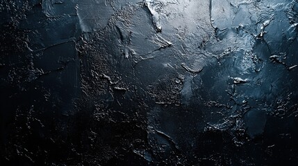Poster - A bold, solid black background with deep, rich tones, providing a high-contrast and minimalist surface ideal for text overlays or visual designs.