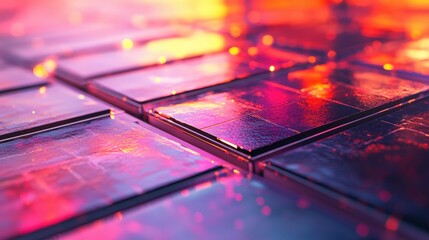 Poster - research in alternative energy materials, such as perovskites for solar cells, is paving the way for
