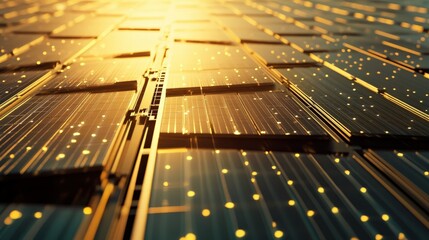 Poster - Solar energy innovations, such as bifacial solar panels, are changing the landscape of renewable energy.