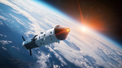 Wall Mural - space missions are often years in the making, involving careful planning, rigorous testing, and coll