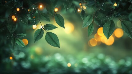 Aufkleber - Dreamy blurred shades of green blending into one another, creating a serene and abstract aesthetic.