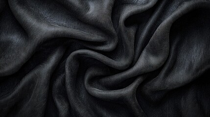 Poster - Elegant black background with a smooth, textured surface for a sophisticated and modern look.