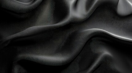 Poster - Minimalist black background with subtle texture, creating a soft, tactile feel without overpowering the design.