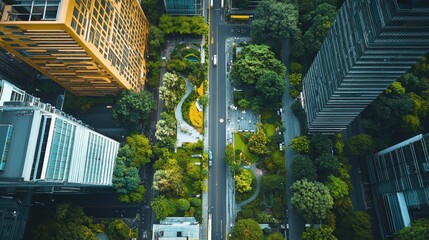 Poster - sustainable practices in urban planning can significantly reduce a city's carbon footprint.