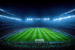 © sharafmaksumov - soccer stadium background