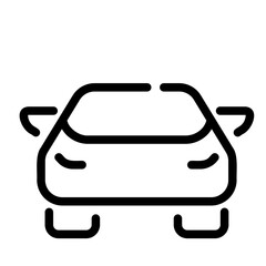 Sticker - car Line Icon