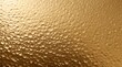 © Fuljan - Flat hammered golden texture with irregular indentations, reflecting light in a soft and warm golden hue. Created with generative AI technology