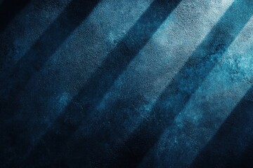 Fototapete - Textured blue glow on a dark canvas with a blue fade effect for an eye-catching banner header layout