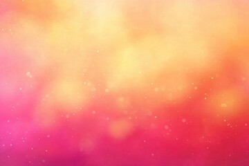 Poster - Peach and orange color blend background, abstract pink noise pattern with smooth grain effects