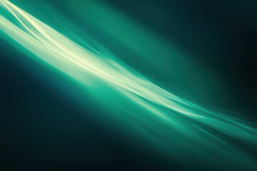 Poster - Radiant modern aesthetic featuring deep teal and emerald backdrop, textured gradient for online header and banner, offering area for text