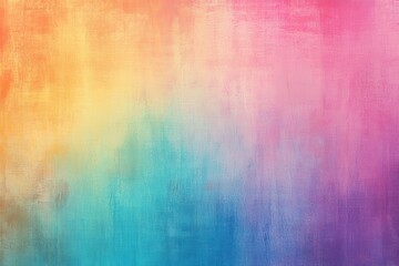 Poster - Dynamic textured gradient backdrop with light grain. Creative soft pastel holographic blurred banner showcasing a vibrant digital noise effect, inspiring nostalgia and retro vibes