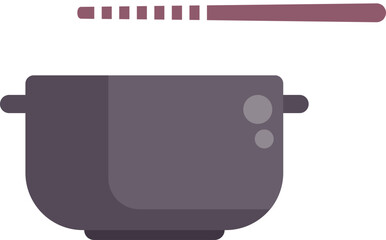 Poster - modern electric multi cooker with temperature sensor on display, innovative kitchen appliances for c