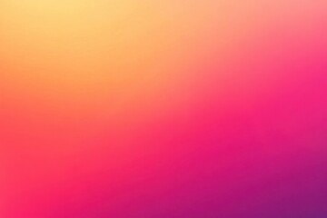 Poster - Colorful gradient background, abstract orange grainy transition effect, pink noise blurred design