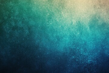 Poster - Teal and blue textured gradient backdrop featuring a radiant noise effect for poster, cover, or header use