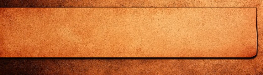 Wall Mural - Textured brown background with a subtle gradient and smooth leather-like finish, ideal for design projects.